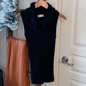 NWOT Altar’d State cowl neck black ribbed sweater